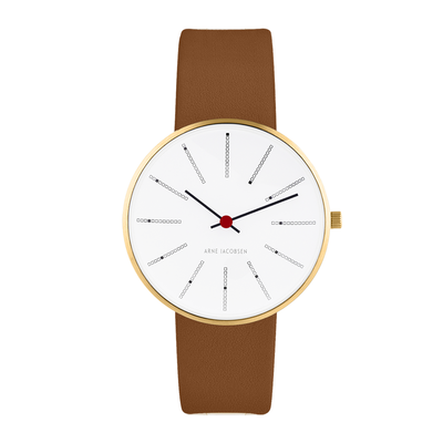 Arne Jacobsen Bankers 34mm 53107-1617G