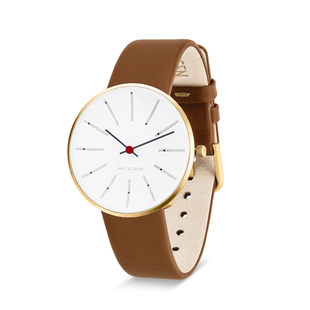 Arne Jacobsen Bankers 34mm 53107-1617G