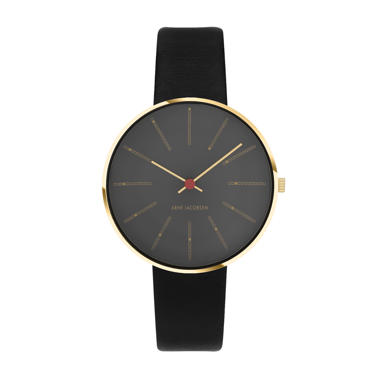 Arne Jacobsen Bankers 34mm 53109-1601G