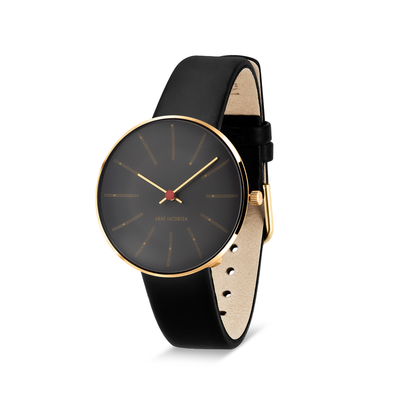 Arne Jacobsen Bankers 34mm 53109-1601G