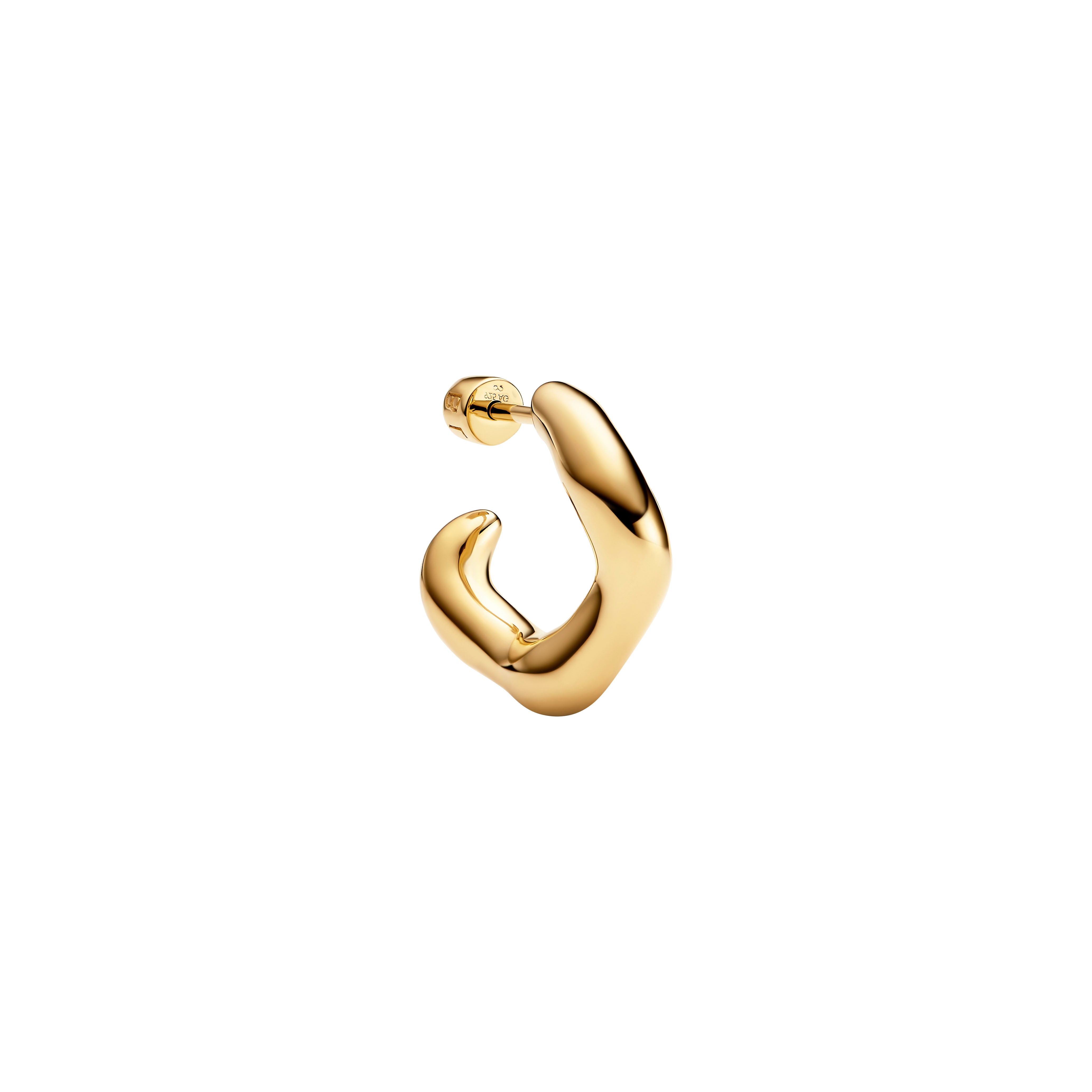 Maria Black Anil Hoop Small ørering 101146YG