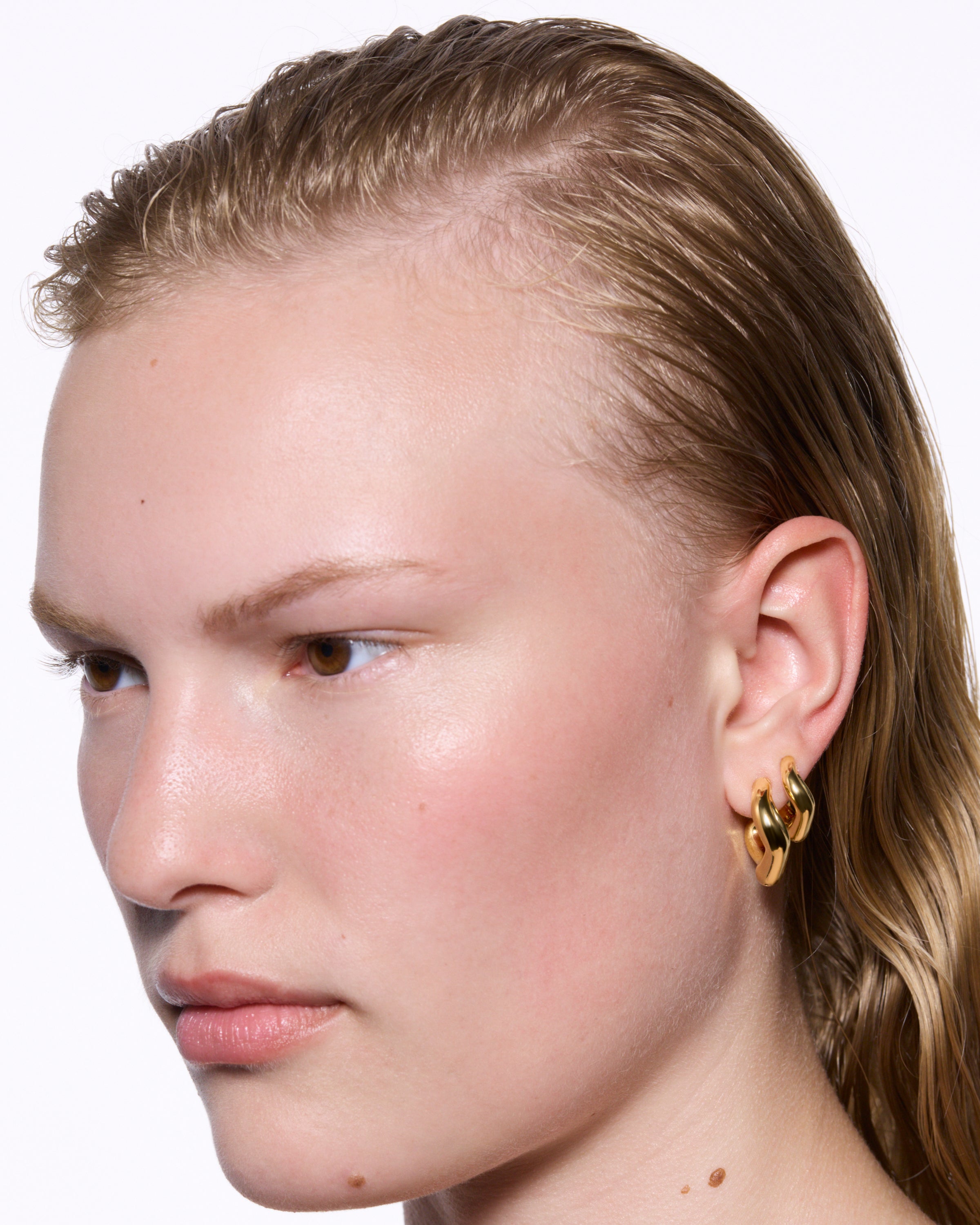 Maria Black Anil Hoop Small ørering 101146YG