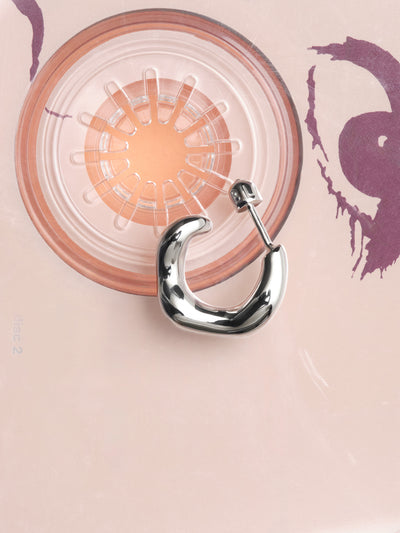 Maria Black Anil Hoop Small ørering 101146AG