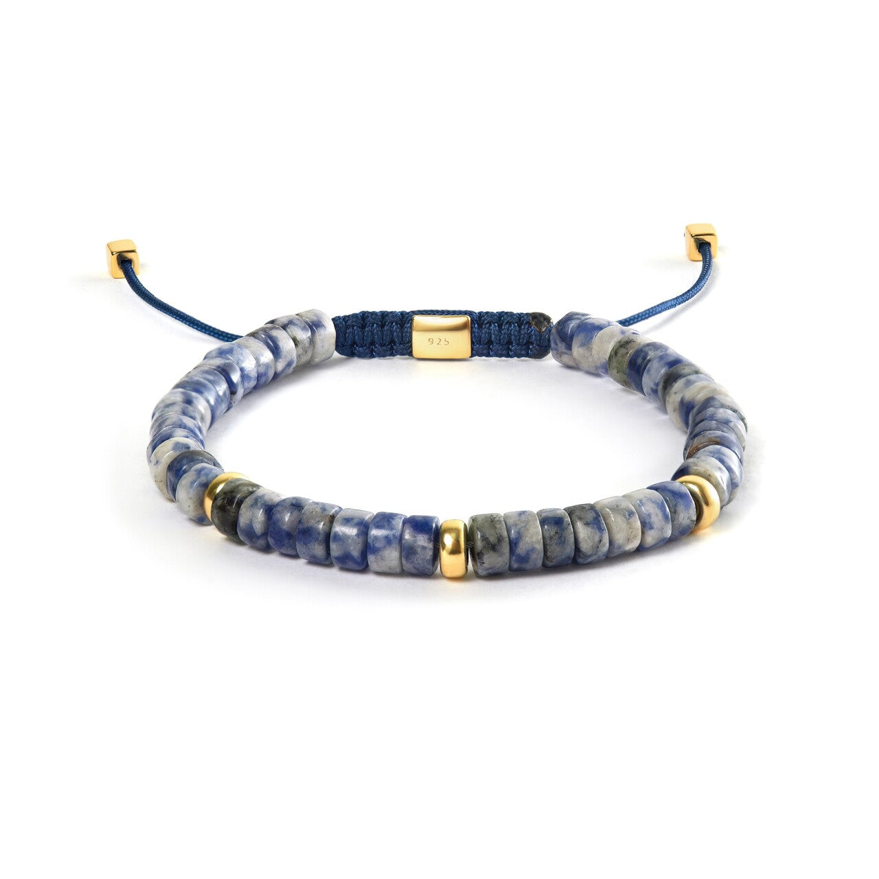 Alexander Lynggaard Blue Spot Jasper Heishi Braided 6mm B00222