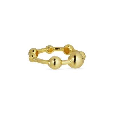 Jane Kønig Big Atomic ring BAR-SS24-G
