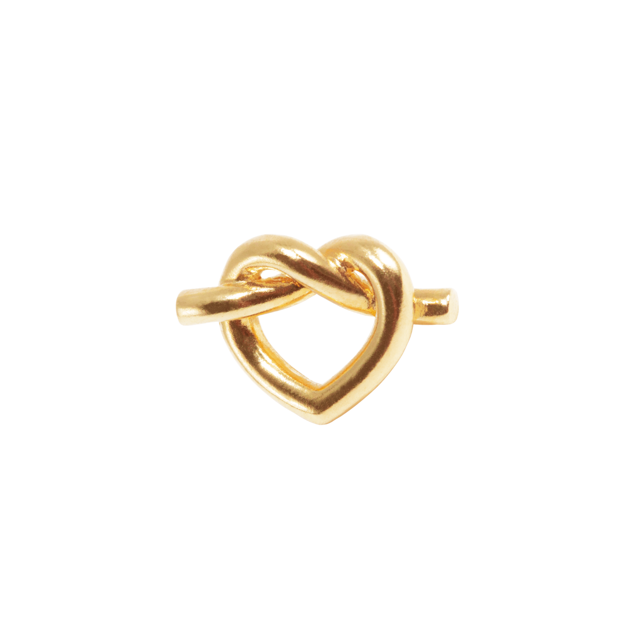 Jane Kønig Big Tied Heart ørering BTHS-AW25-G