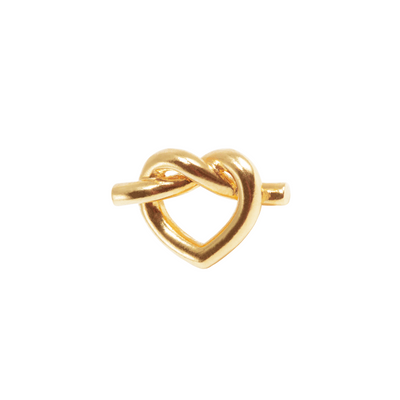 Jane Kønig Big Tied Heart ørering BTHS-AW25-G