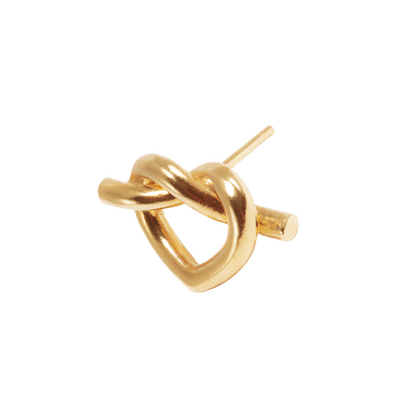 Jane Kønig Big Tied Heart ørering BTHS-AW25-G