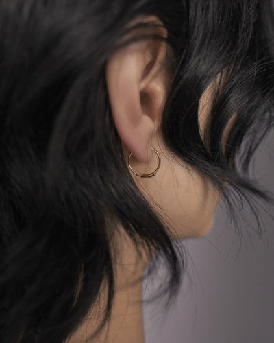 Maria Black Basic Hoop øreringe 100217