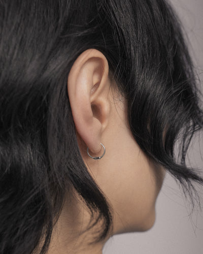 Maria Black Basic Hoop øreringe 100214