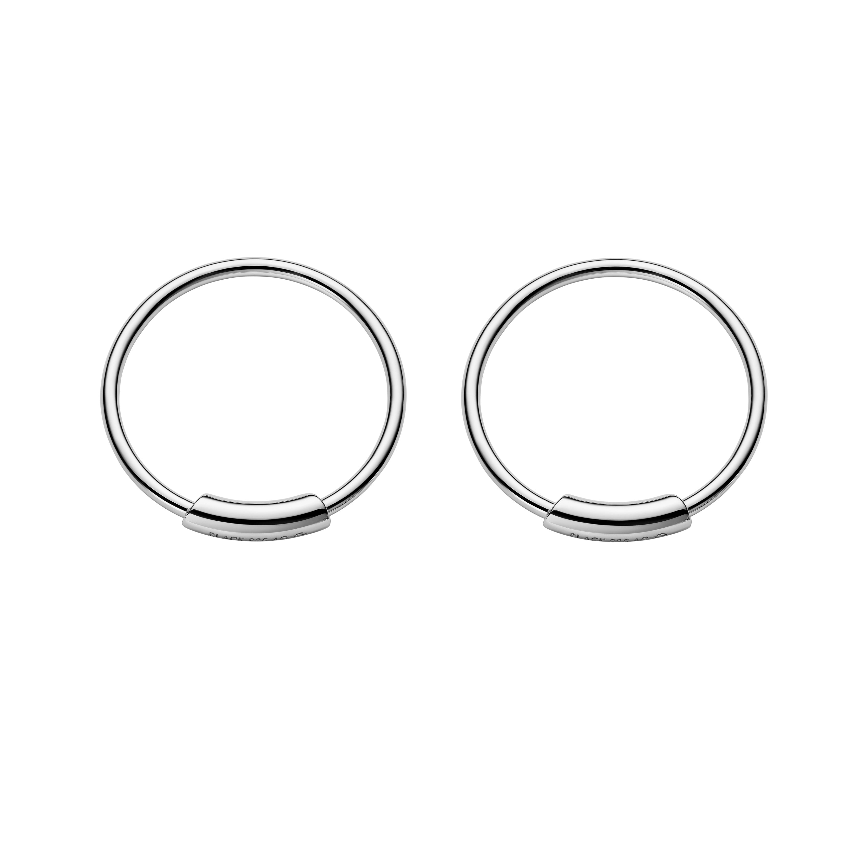 Maria Black Basic Hoop øreringe 100219