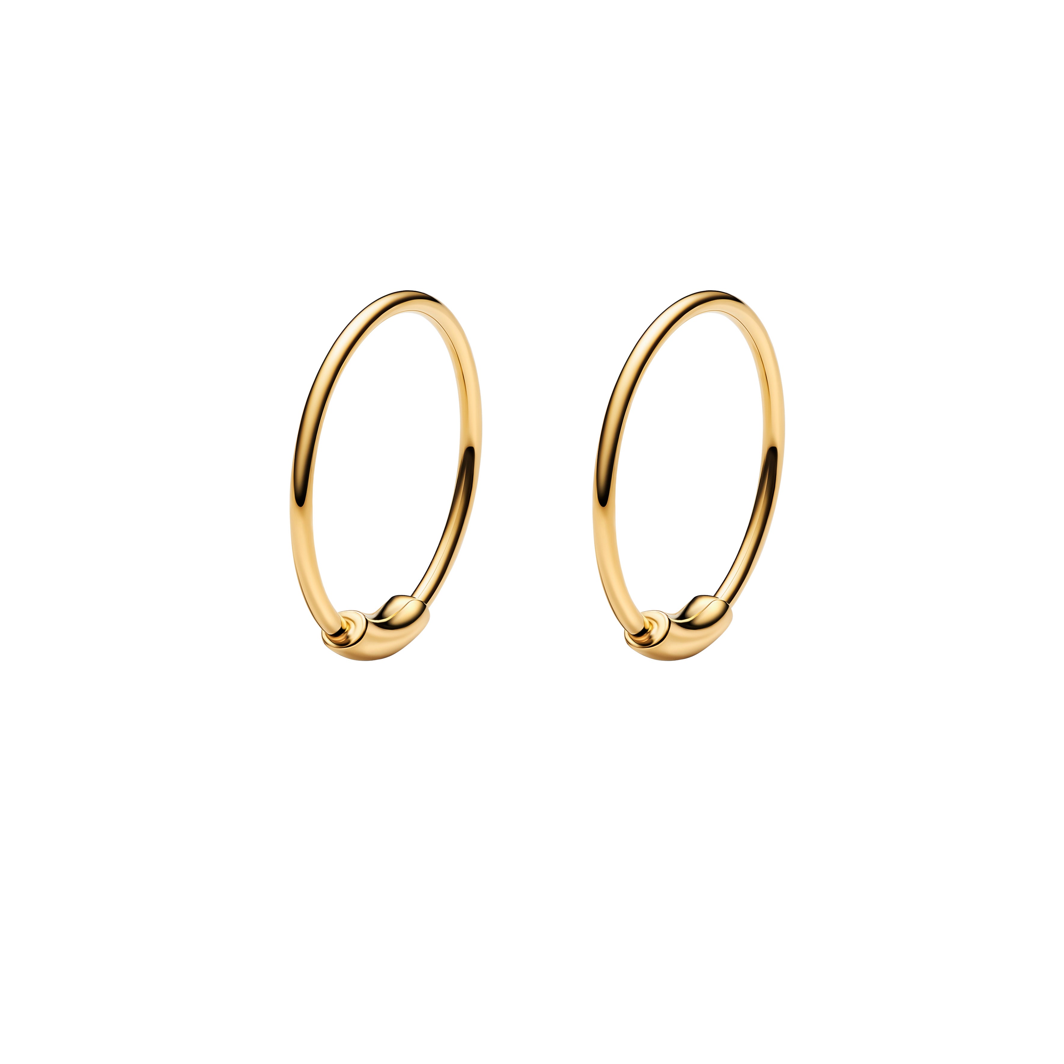 Maria Black Basic Hoop øreringe 100217