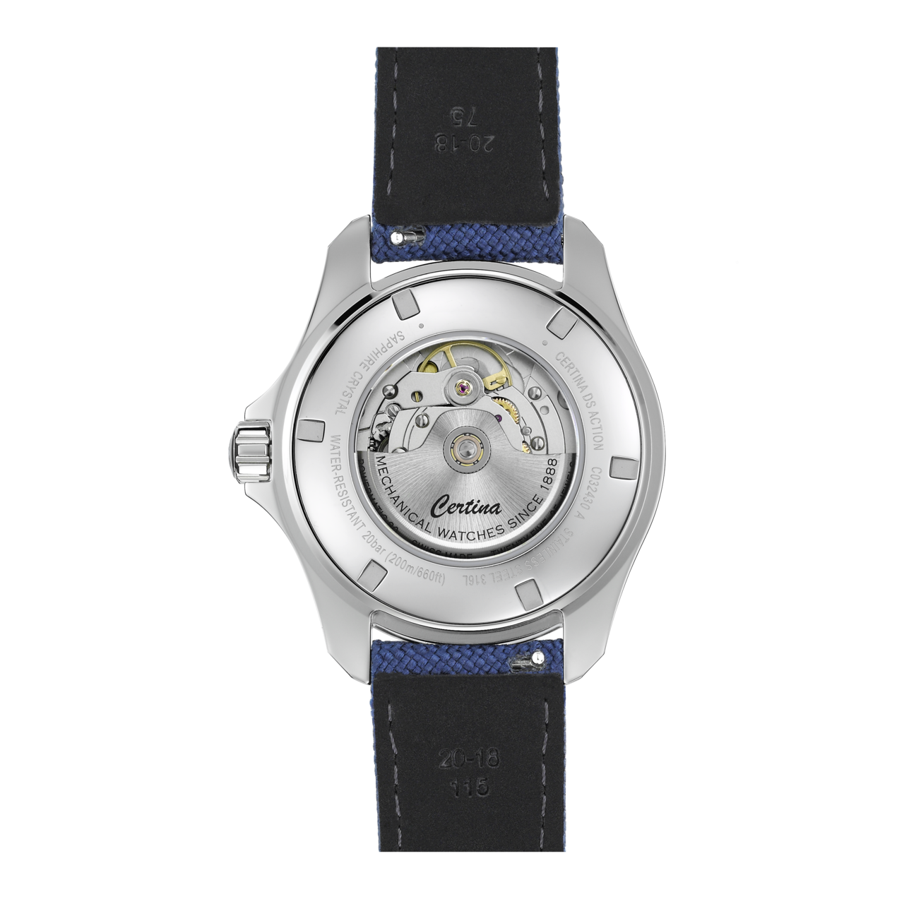 Certina DS Action Day Date Powermatic 80 C032.430.18.041.01