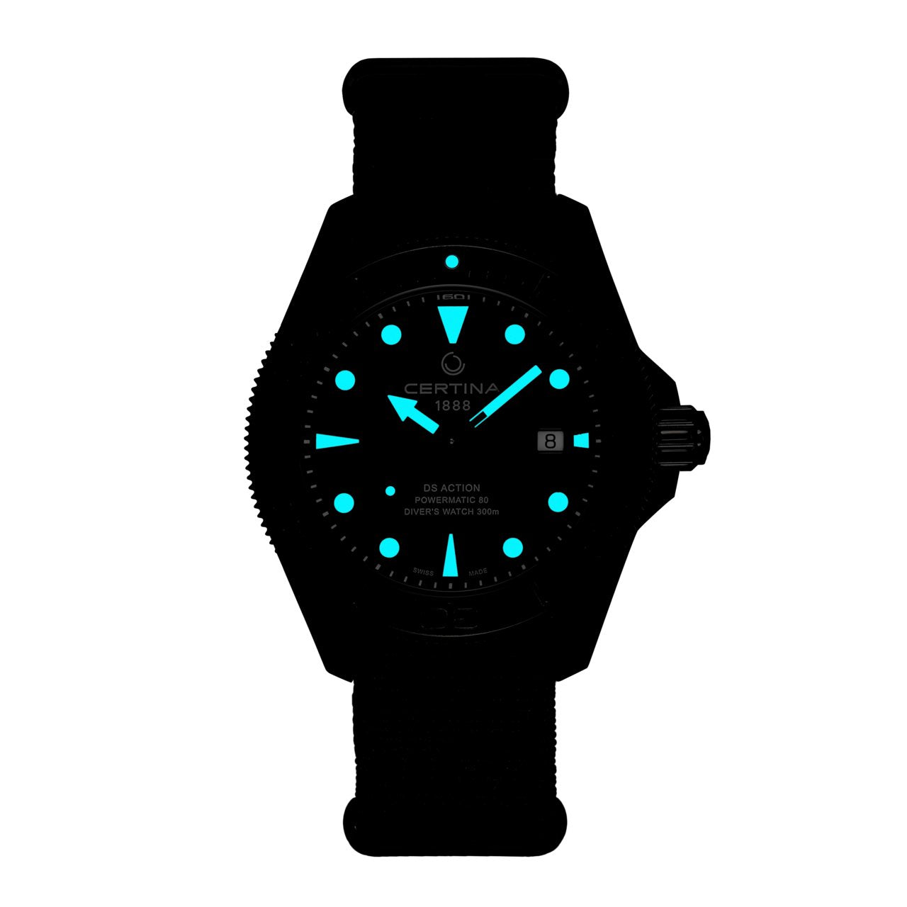 Certina DS Action Diver 43mm Powermatic 80 C032.607.38.051.00