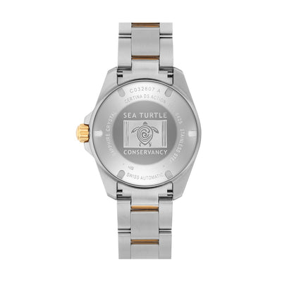 Certina DS Action Diver 38mm Powermatic 80 Sea Turtle Conservancy Spedial Edition C032.807.22.041.10