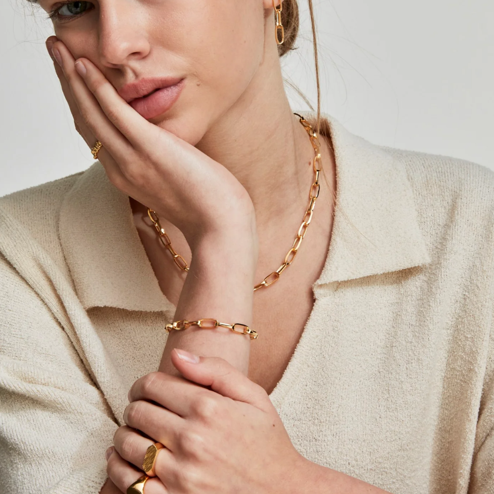 IX Studios Prestige halskæde DMM0319GD