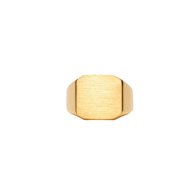 IX Studios Octacon Signet ring DMN0290GD