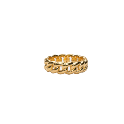 IX Studios Polished Curb ring DMN0309GDPO