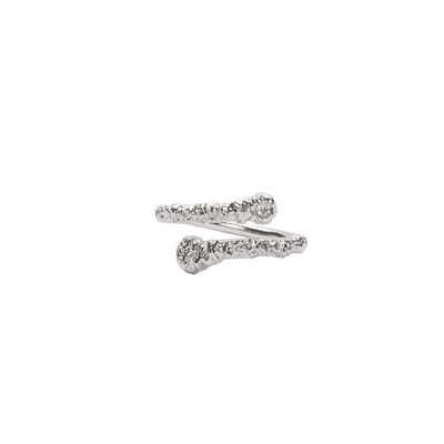IX Studios Crunchy White Nature ring DMN0315RHWH