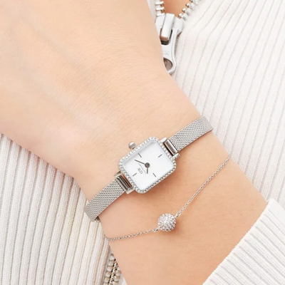 Daniel Wellington Quadro Mini Lumine Sterling DW00100732