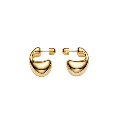 Maria Black Dolphin Small ørering 101098YG-S