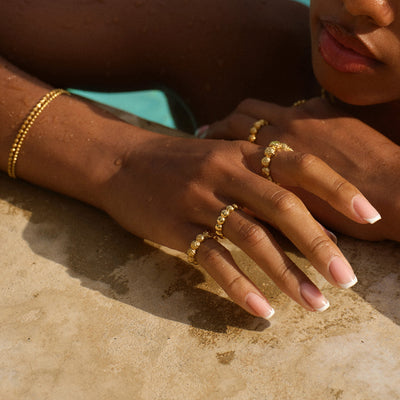 Camille Brinch Dots ring DR-FG