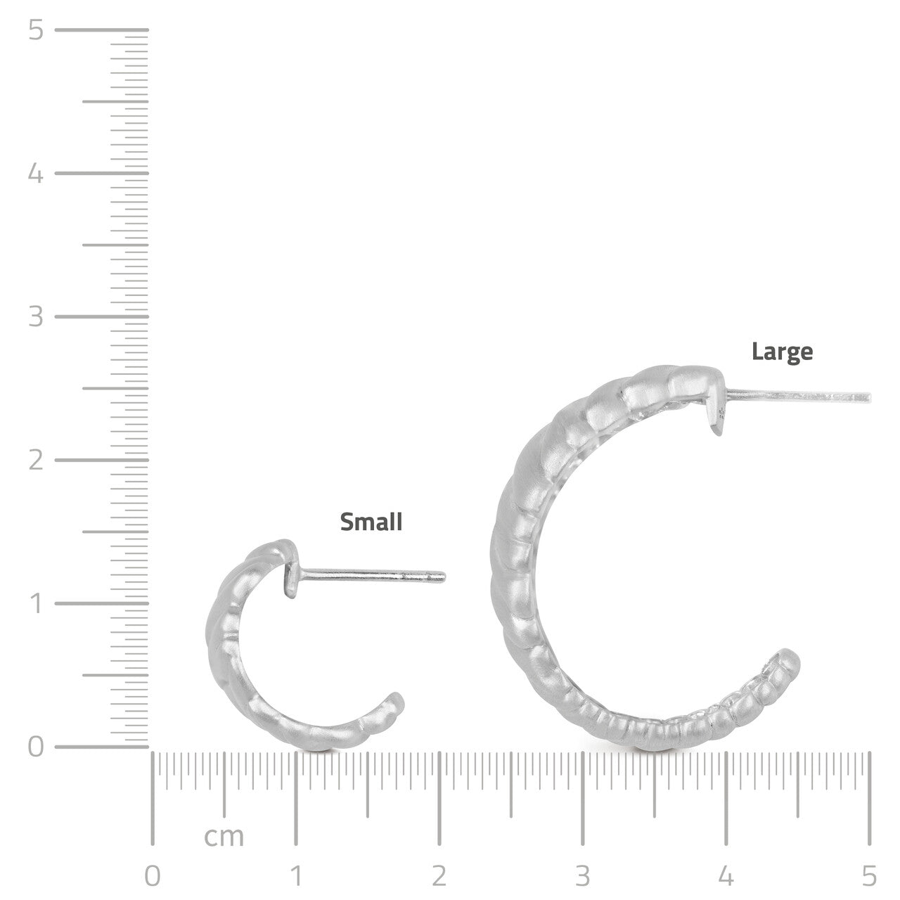 ByBiehl Dunes Hoops Small øreringe 4-4902-R