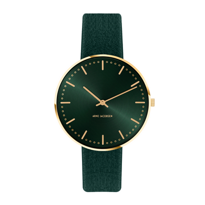 Arne Jacobsen City Hall Evergreen 34mm 53210-1688G