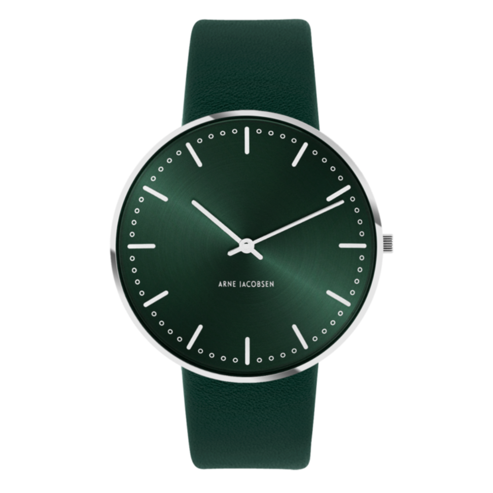 Arne Jacobsen City Hall Evergreen 40mm 53209-2088P