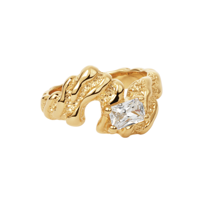 Camille Brinch Flare Zebra ring FZR-FG