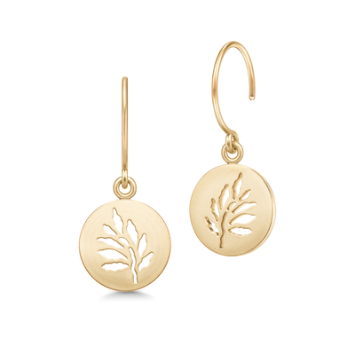 Julie Sandlau Tree of Life øreringe HKS208 GD