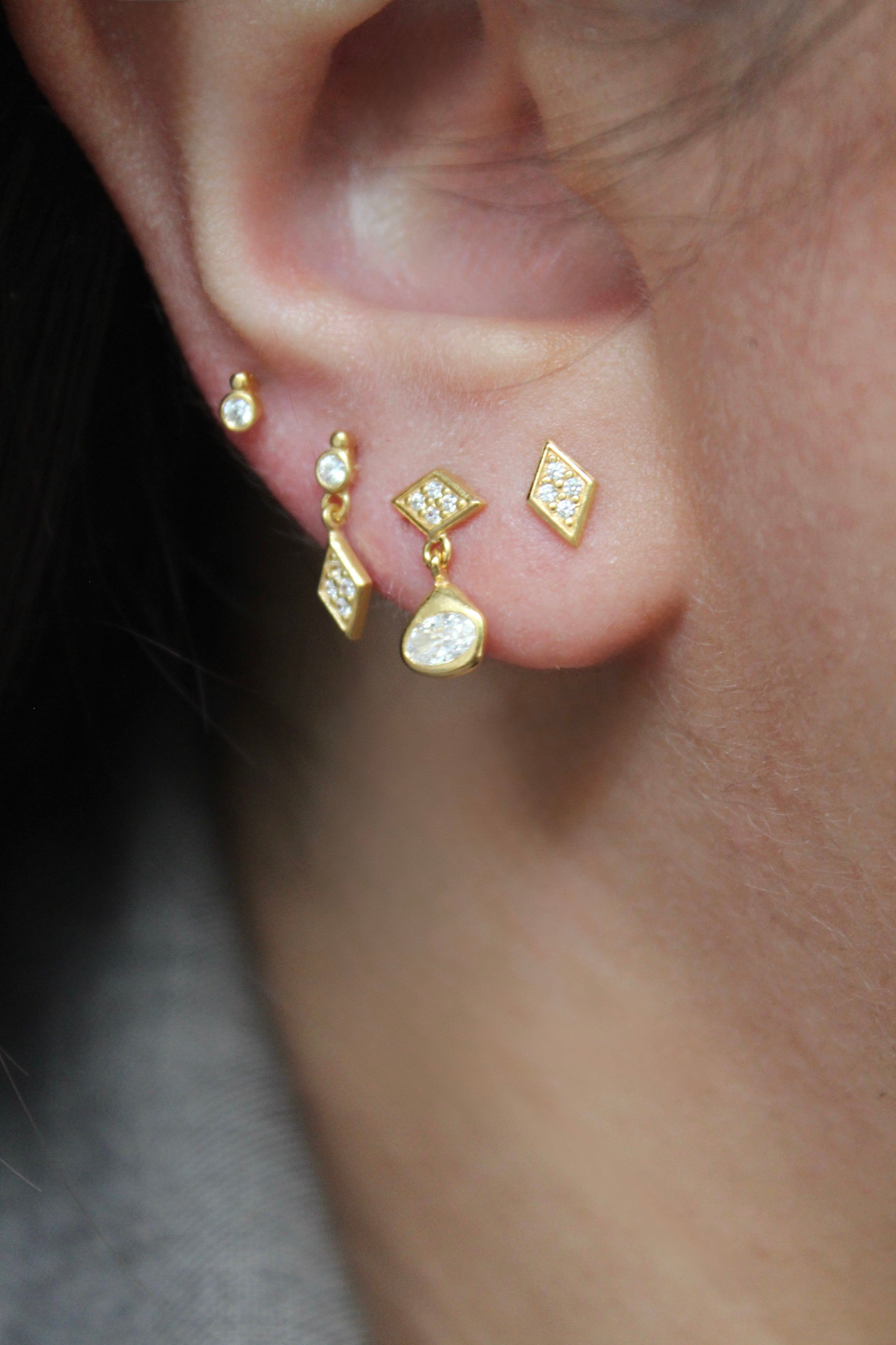 STINE A Jewelry Miss Queen with harlekin ørering 1430-02
