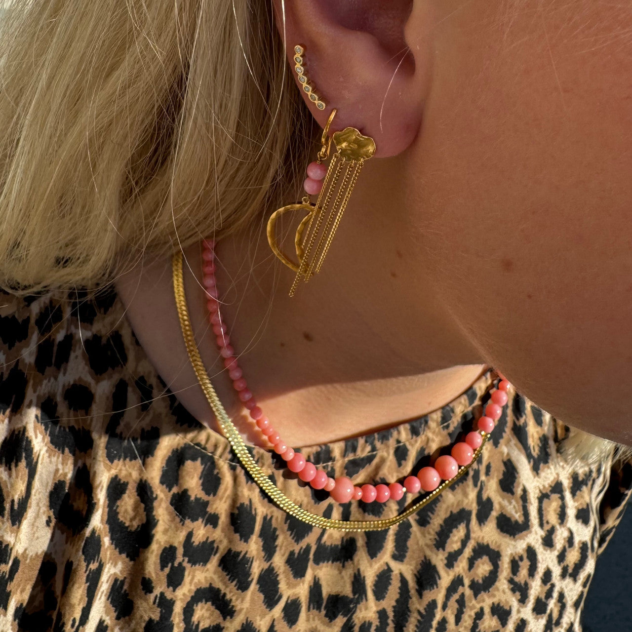 STINE A Jewelry Short Snake halskæde 2019-02