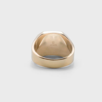 IX Studios Octacon Signet ring DMN0290GD