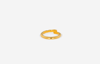 IX Studios Rustic Twist ring DMN0324GD