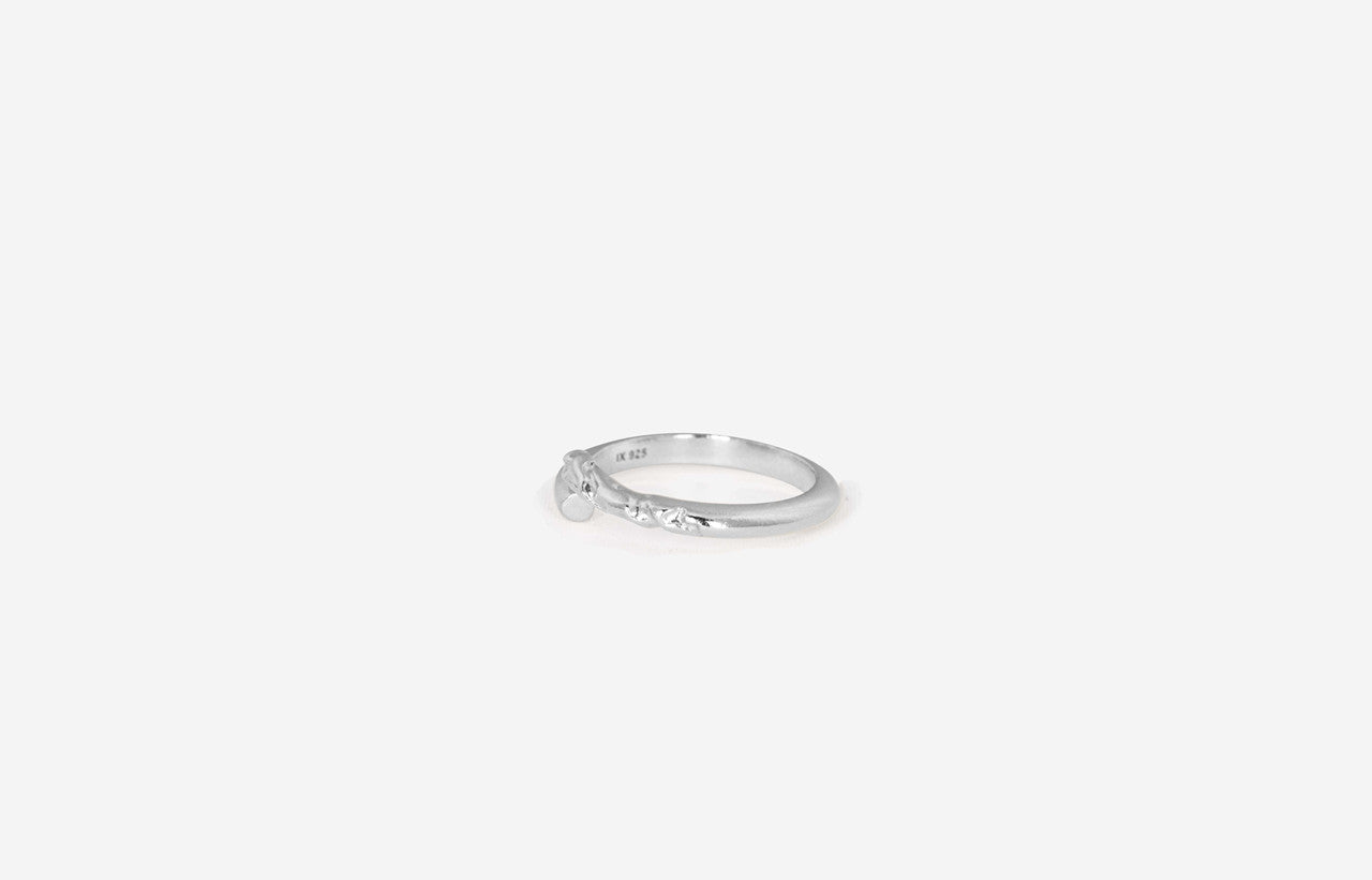 IX Studios Rustic Twist ring DMN0324SL