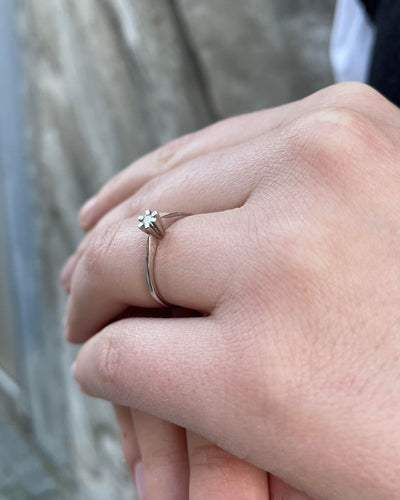Jan Jørgensen Brillanz diamantring hvidguld 0,05 ct