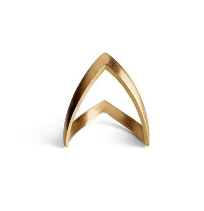 Jane Kønig V ring JK0129R-G
