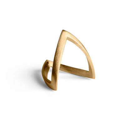 Jane Kønig V ring JK0129R-G