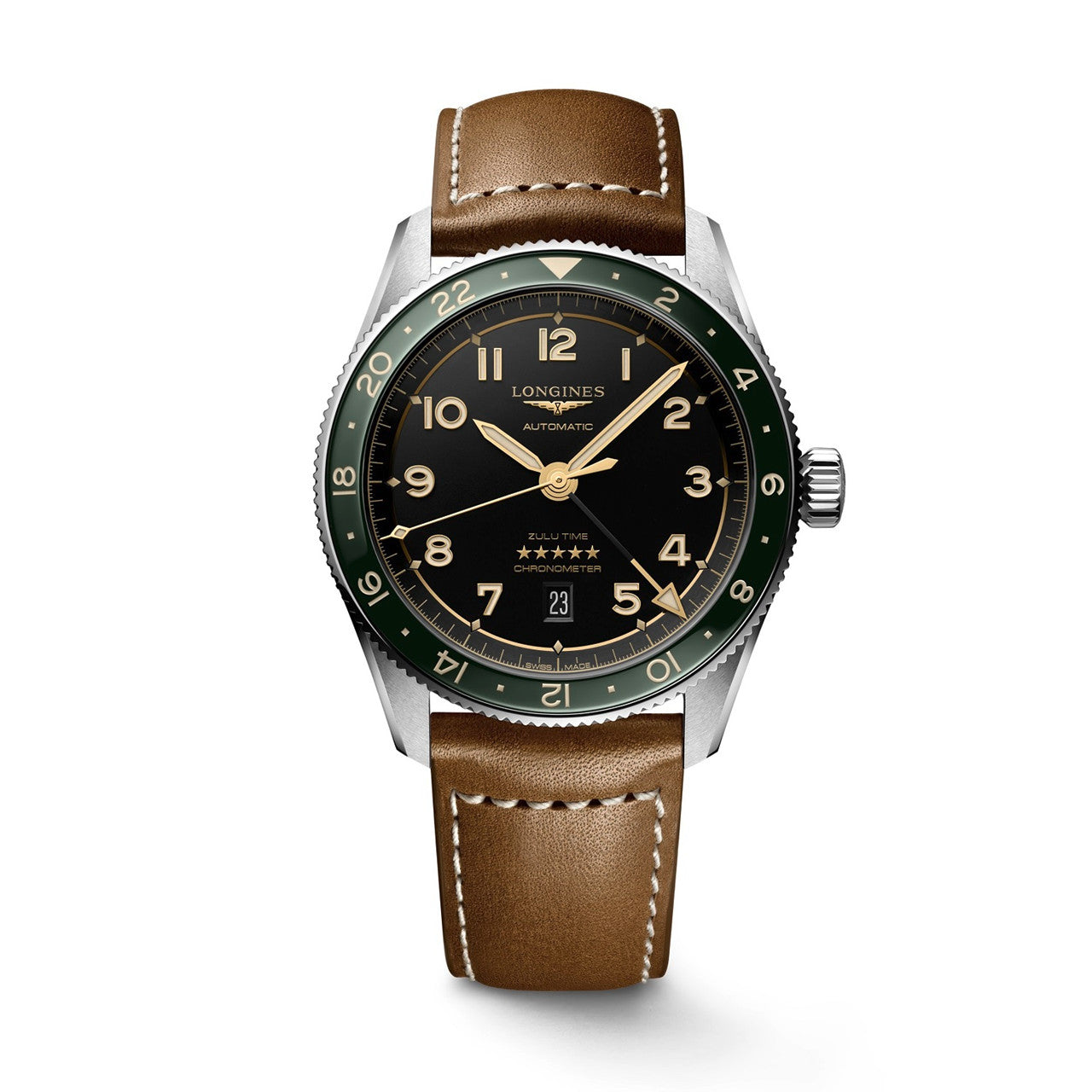 Longines Spirit Zulu Time 42mm L3.812.4.63.2