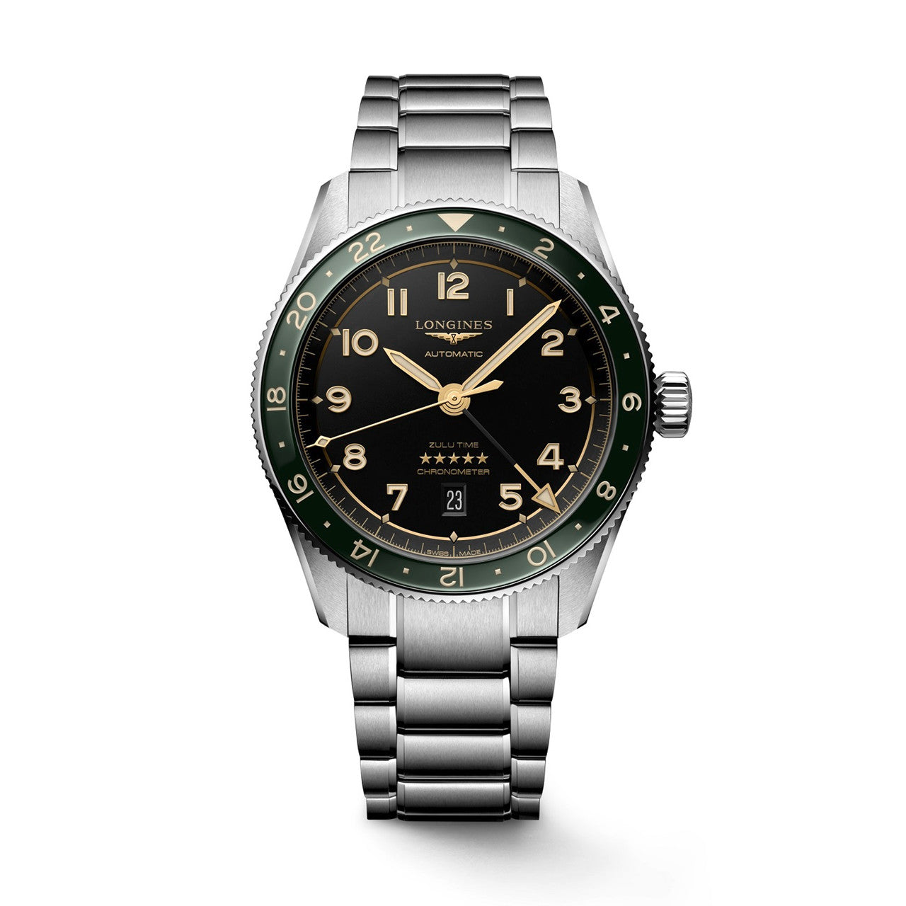 Longines Spirit Zulu Time 42mm L3.812.4.63.6