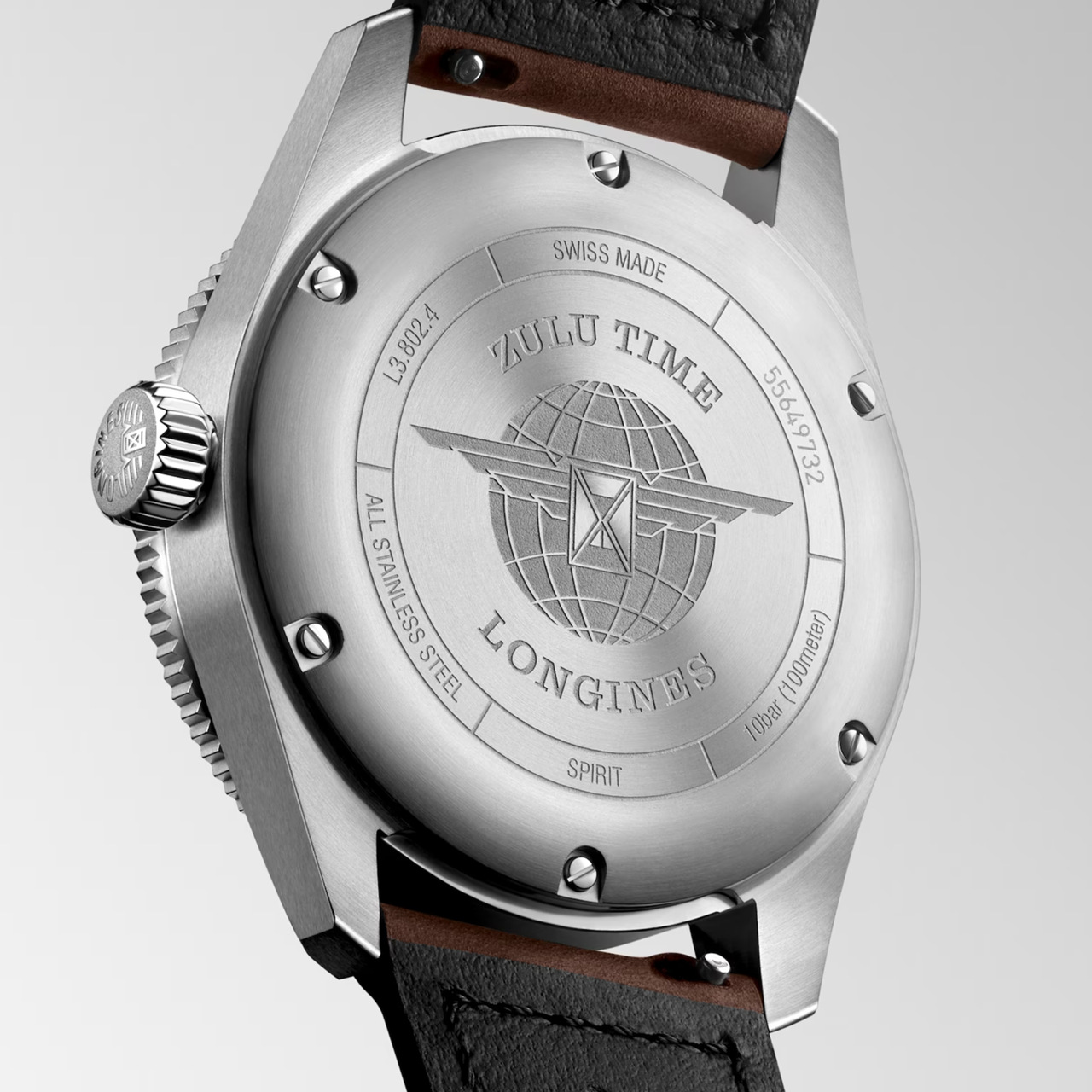 Longines Spirit Zulu Time 39mm L3.802.4.53.2