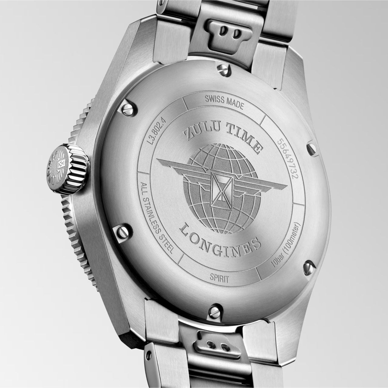Longines Spirit Zulu Time 39mm L3.802.4.53.6