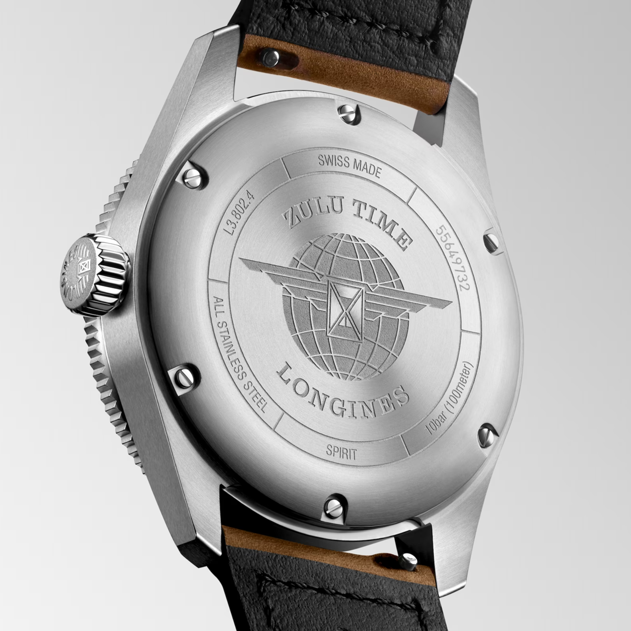 Longines Spirit Zulu Time 39mm L3.802.4.63.2