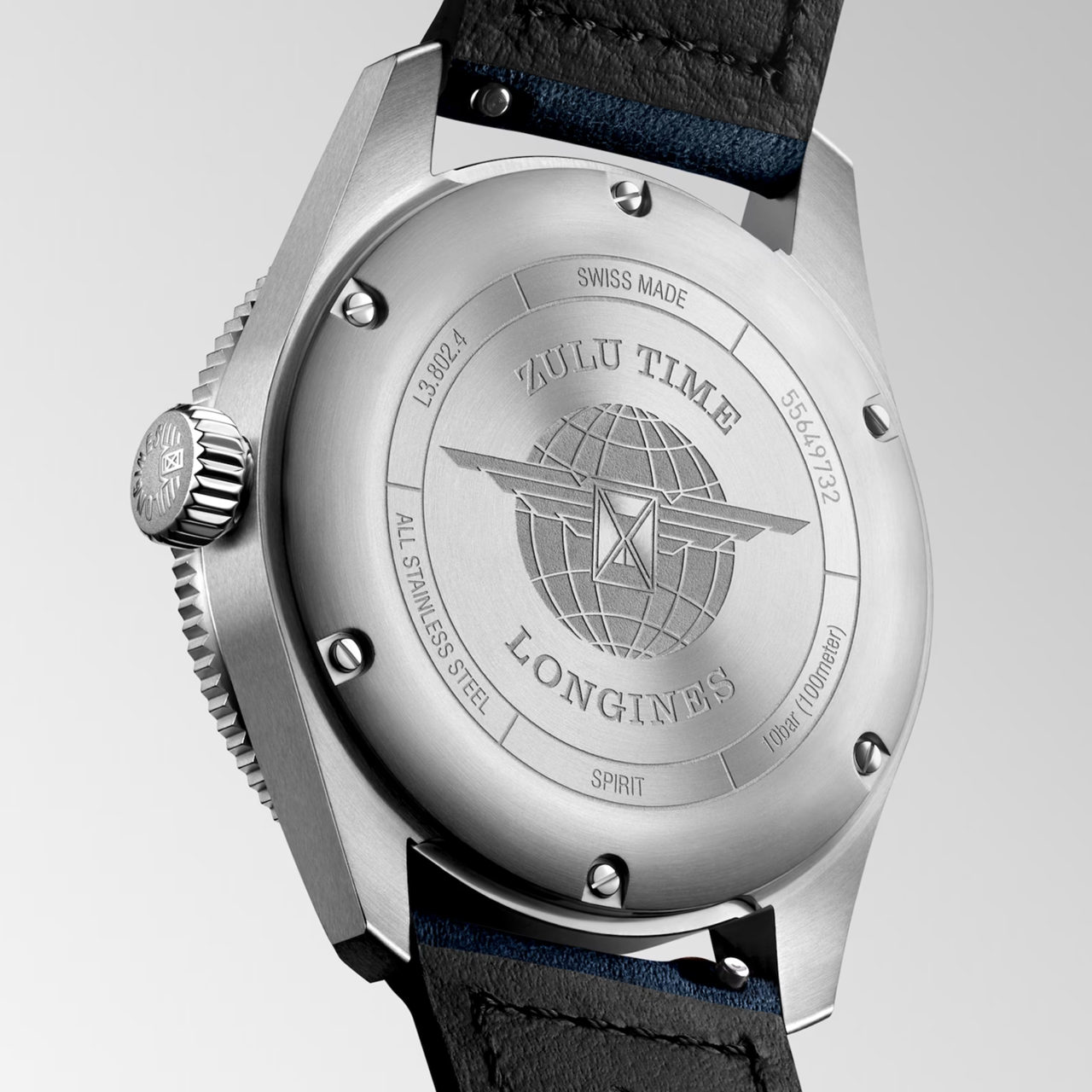 Longines Spirit Zulu Time 39mm L3.802.4.93.2