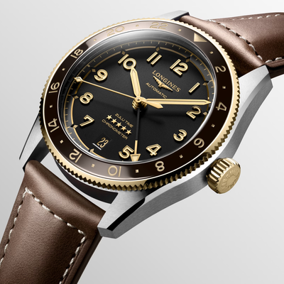 Longines Spirit Zulu Time 39mm L3.802.5.53.2