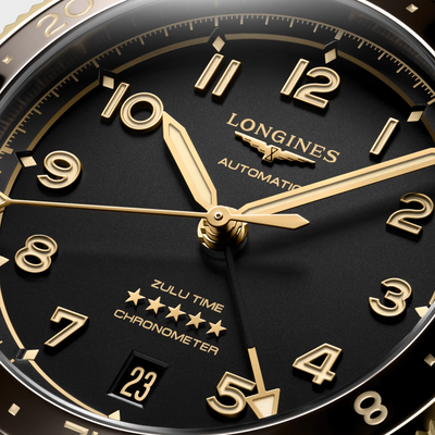Longines Spirit Zulu Time 39mm L3.802.5.53.2