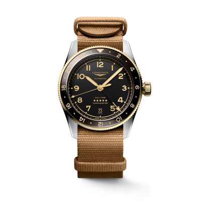 Longines Spirit Zulu Time 39mm L3.802.5.53.9