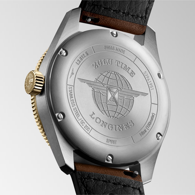 Longines Spirit Zulu Time 42mm L3.812.5.53.2