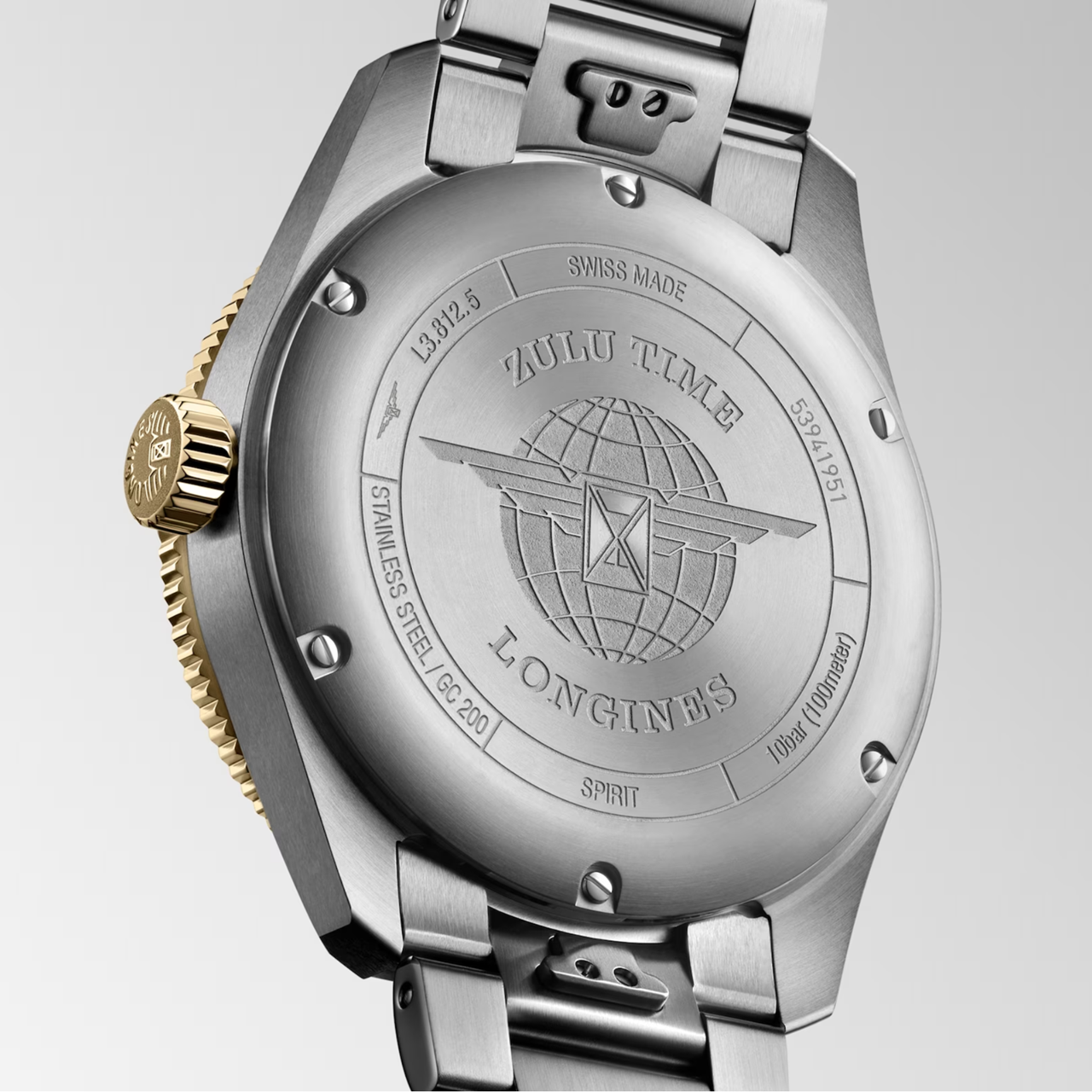 Longines Spirit Zulu Time 42mm L3.812.5.53.6